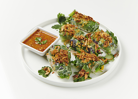 포토 JPG 접시 실내 사람없음 소스 흰배경 종지 동남아음식 스프링롤 태국음식 로컬푸드 샐러드롤 국내포토 그릇 식기 음식 백그라운드 내부 농산물 중식 흰색 양념 동양음식 파일형식