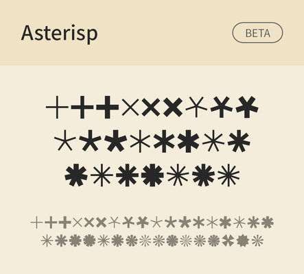 알파벳 영어 폰트 사람없음 OTF 낱개폰트 설치폰트 디자인서체 영문폰트 딩벳 Typodermic_서체 Asterisp_서체 AsterispBeta_서체 문자 파일형식