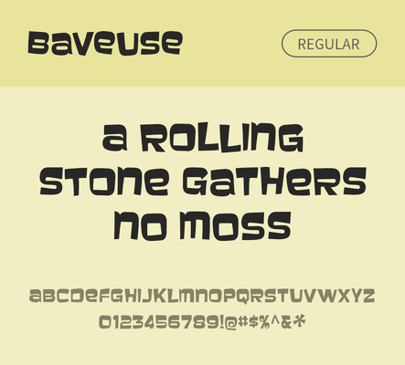 알파벳 영어 폰트 사람없음 OTF 레귤러체 낱개폰트 설치폰트 디자인서체 영문폰트 Typodermic_서체 Baveuse_서체 문자 파일형식