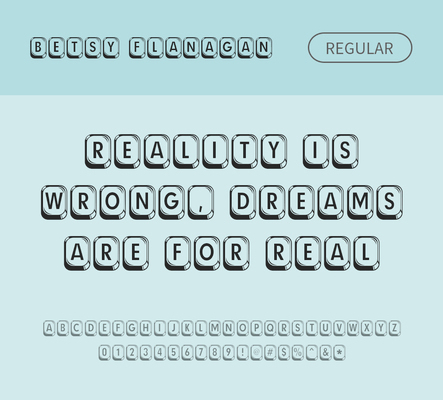 알파벳 영어 폰트 사람없음 OTF 레귤러체 낱개폰트 설치폰트 디자인서체 영문폰트 딩벳 Typodermic_서체 Betsy_서체 BetsyFlanagan_서체 문자 파일형식