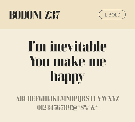 알파벳 영어 폰트 사람없음 OTF 볼드체 낱개폰트 설치폰트 디자인서체 영문폰트 Bodoni_서체 BodoniZ37L_서체 Typodermic_서체 세리프체 문자 파일형식