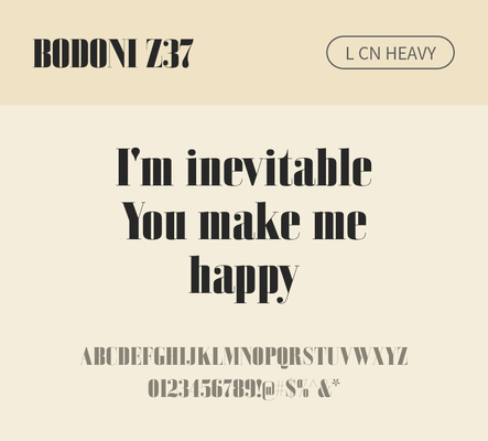 알파벳 영어 폰트 사람없음 OTF 낱개폰트 설치폰트 디자인서체 영문폰트 Bodoni_서체 BodoniZ37L_서체 Typodermic_서체 세리프체 헤비체 문자 파일형식