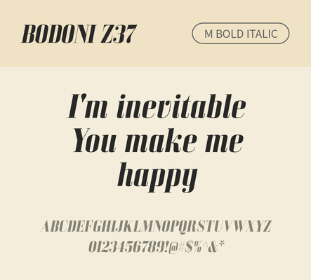 알파벳 영어 폰트 사람없음 OTF 볼드체 낱개폰트 설치폰트 디자인서체 영문폰트 Bodoni_서체 BodoniZ37M_서체 Typodermic_서체 세리프체 이탤릭체 문자 파일형식