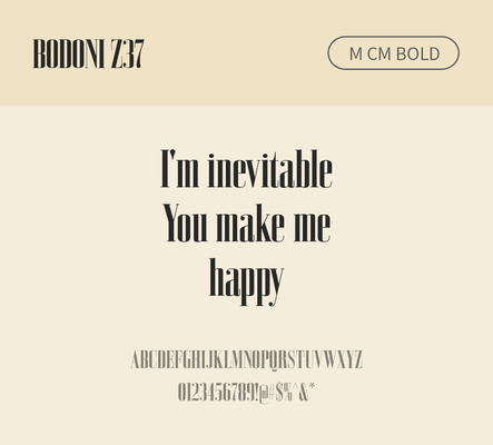 알파벳 영어 폰트 사람없음 OTF 볼드체 낱개폰트 설치폰트 디자인서체 영문폰트 Bodoni_서체 BodoniZ37M_서체 Typodermic_서체 세리프체 문자 파일형식