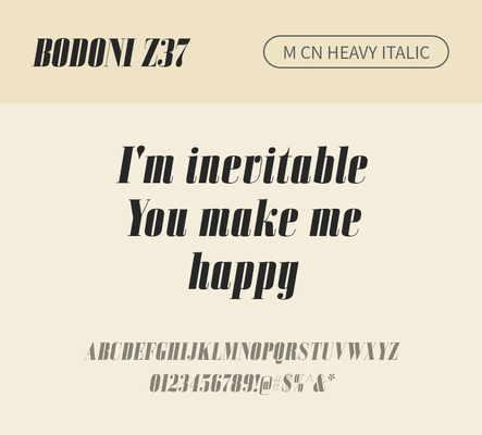 알파벳 영어 폰트 사람없음 OTF 낱개폰트 설치폰트 디자인서체 영문폰트 Bodoni_서체 BodoniZ37M_서체 Typodermic_서체 세리프체 이탤릭체 헤비체 문자 파일형식