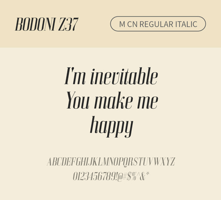 알파벳 영어 폰트 사람없음 OTF 레귤러체 낱개폰트 설치폰트 디자인서체 영문폰트 Bodoni_서체 BodoniZ37M_서체 Typodermic_서체 세리프체 이탤릭체 문자 파일형식