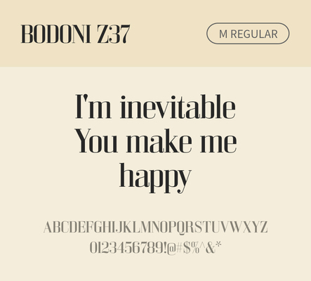 알파벳 영어 폰트 사람없음 OTF 레귤러체 낱개폰트 설치폰트 디자인서체 영문폰트 Bodoni_서체 BodoniZ37M_서체 Typodermic_서체 세리프체 문자 파일형식