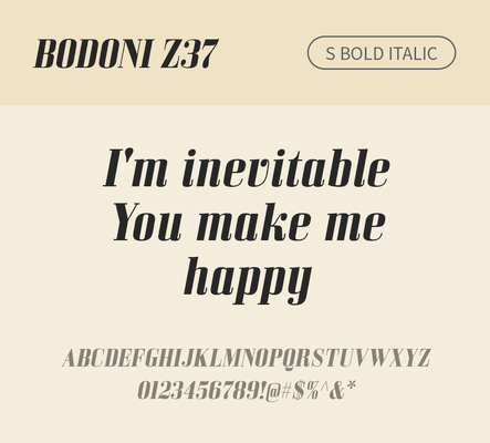 알파벳 영어 폰트 사람없음 OTF 볼드체 낱개폰트 설치폰트 디자인서체 영문폰트 Bodoni_서체 BodoniZ37S_서체 Typodermic_서체 세리프체 이탤릭체 문자 파일형식