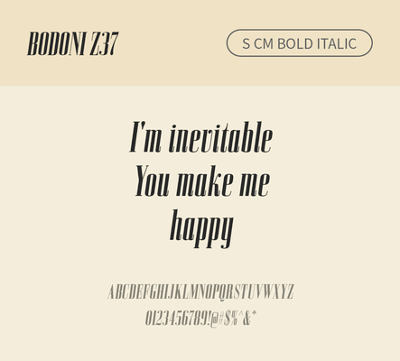 알파벳 영어 폰트 사람없음 OTF 볼드체 낱개폰트 설치폰트 디자인서체 영문폰트 Bodoni_서체 BodoniZ37S_서체 Typodermic_서체 세리프체 이탤릭체 문자 파일형식