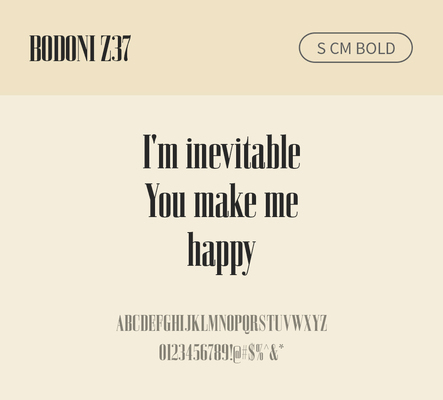 알파벳 영어 폰트 사람없음 OTF 볼드체 낱개폰트 설치폰트 디자인서체 영문폰트 Bodoni_서체 BodoniZ37S_서체 Typodermic_서체 세리프체 문자 파일형식