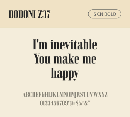 알파벳 영어 폰트 사람없음 OTF 볼드체 낱개폰트 설치폰트 디자인서체 영문폰트 Bodoni_서체 BodoniZ37S_서체 Typodermic_서체 세리프체 문자 파일형식