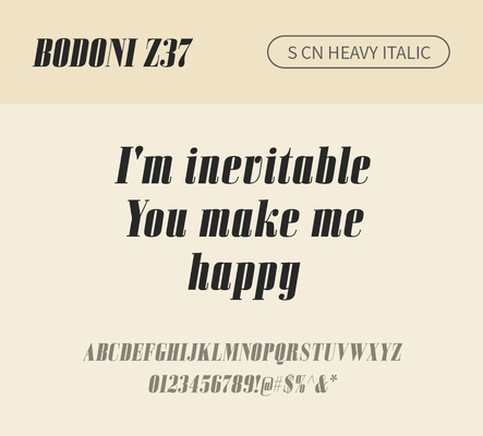 알파벳 영어 폰트 사람없음 OTF 낱개폰트 설치폰트 디자인서체 영문폰트 Bodoni_서체 BodoniZ37S_서체 Typodermic_서체 세리프체 이탤릭체 헤비체 문자 파일형식