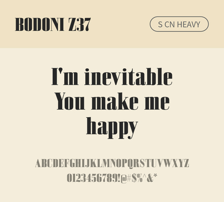 알파벳 영어 폰트 사람없음 OTF 낱개폰트 설치폰트 디자인서체 영문폰트 Bodoni_서체 BodoniZ37S_서체 Typodermic_서체 세리프체 헤비체 문자 파일형식