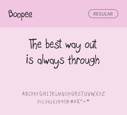 알파벳 영어 폰트 사람없음 필기체 OTF 레귤러체 낱개폰트 설치폰트 디자인서체 영문폰트 Typodermic_서체 boopee_서체 문자 파일형식