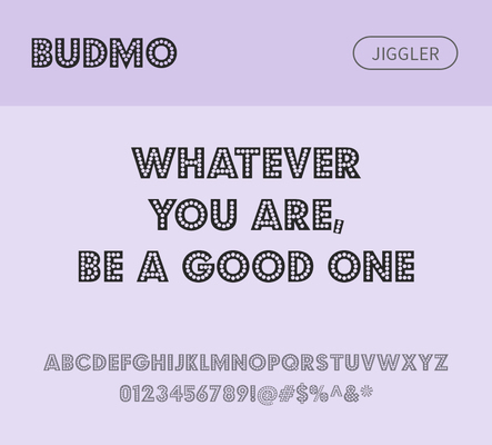 알파벳 영어 폰트 사람없음 OTF 낱개폰트 설치폰트 디자인서체 영문폰트 Typodermic_서체 산세리프체 budmo_서체 budmojiggler_서체 문자 파일형식