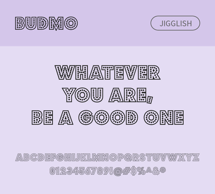 알파벳 영어 폰트 사람없음 OTF 낱개폰트 설치폰트 디자인서체 영문폰트 Typodermic_서체 산세리프체 budmo_서체 budmojigglish_서체 문자 파일형식