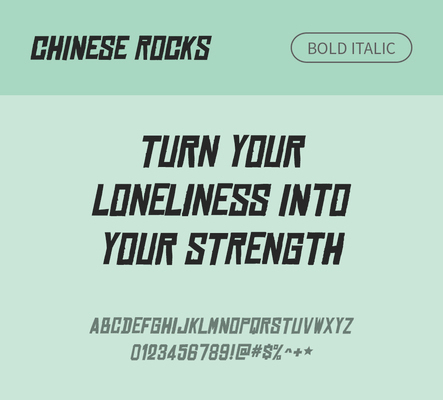 알파벳 영어 폰트 사람없음 OTF 볼드체 낱개폰트 설치폰트 디자인서체 영문폰트 Typodermic_서체 산세리프체 이탤릭체 활자체 chineserocks_서체 문자 파일형식