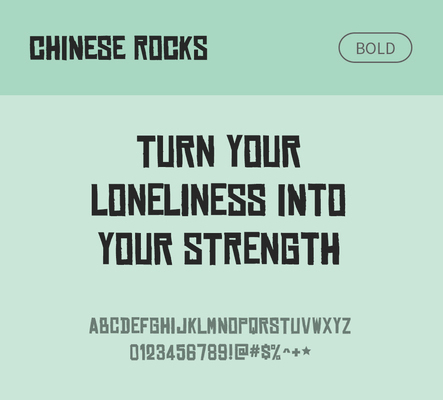 알파벳 영어 폰트 사람없음 OTF 볼드체 낱개폰트 설치폰트 디자인서체 영문폰트 Typodermic_서체 산세리프체 활자체 chineserocks_서체 문자 파일형식