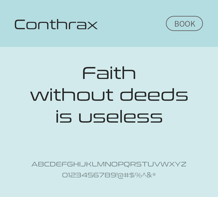 알파벳 영어 폰트 사람없음 OTF 볼드체 낱개폰트 설치폰트 디자인서체 영문폰트 Typodermic_서체 산세리프체 conthrax_서체 문자 파일형식