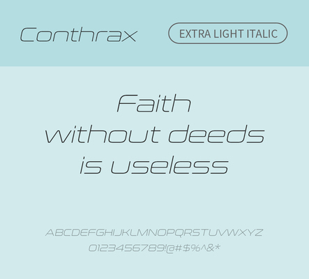 알파벳 영어 폰트 사람없음 OTF 라이트체 낱개폰트 설치폰트 디자인서체 영문폰트 Typodermic_서체 산세리프체 이탤릭체 conthrax_서체 문자 파일형식