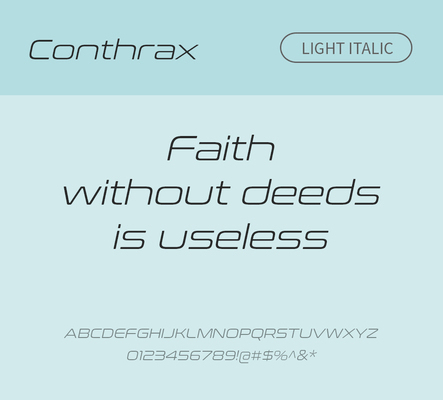 알파벳 영어 폰트 사람없음 OTF 라이트체 낱개폰트 설치폰트 디자인서체 영문폰트 Typodermic_서체 산세리프체 이탤릭체 conthrax_서체 문자 파일형식