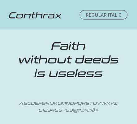 알파벳 영어 폰트 사람없음 OTF 레귤러체 낱개폰트 설치폰트 디자인서체 영문폰트 Typodermic_서체 산세리프체 이탤릭체 conthrax_서체 문자 파일형식