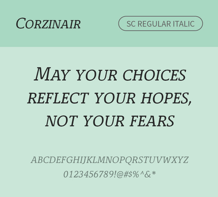 알파벳 영어 폰트 사람없음 OTF 레귤러체 낱개폰트 설치폰트 디자인서체 영문폰트 Typodermic_서체 이탤릭체 슬랩세리프체 스몰캡스 corzinair_서체 문자 파일형식