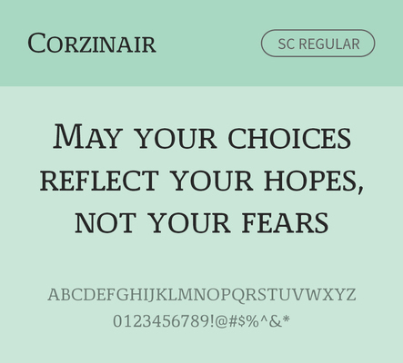 알파벳 영어 폰트 사람없음 OTF 레귤러체 낱개폰트 설치폰트 디자인서체 영문폰트 Typodermic_서체 슬랩세리프체 스몰캡스 corzinair_서체 문자 파일형식