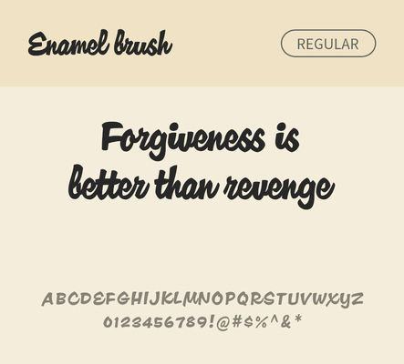 알파벳 영어 폰트 사람없음 필기체 OTF 레귤러체 낱개폰트 설치폰트 디자인서체 영문폰트 Typodermic_서체 만화체 enamelbrush_서체 문자 파일형식