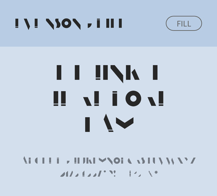 알파벳 영어 폰트 사람없음 OTF 낱개폰트 설치폰트 디자인서체 영문폰트 Typodermic_서체 evensongfill_서체 evensong_서체 문자 파일형식