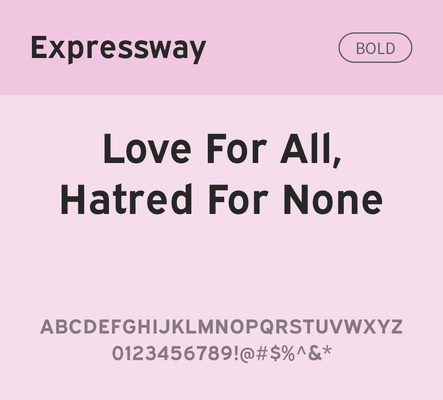 알파벳 영어 폰트 사람없음 OTF 볼드체 낱개폰트 설치폰트 디자인서체 영문폰트 Typodermic_서체 산세리프체 expressway_서체 문자 파일형식