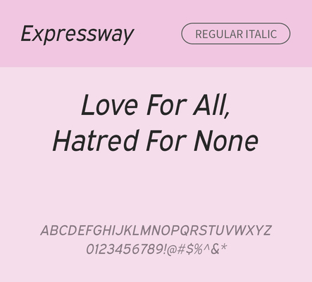 알파벳 영어 폰트 사람없음 OTF 레귤러체 낱개폰트 설치폰트 디자인서체 영문폰트 Typodermic_서체 산세리프체 이탤릭체 expressway_서체 문자 파일형식