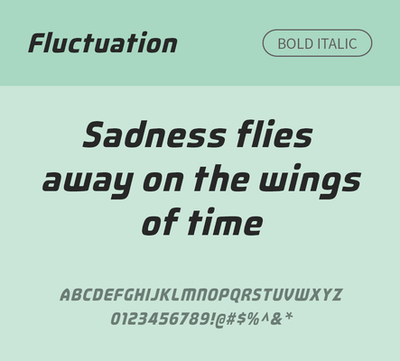 알파벳 영어 폰트 사람없음 OTF 볼드체 낱개폰트 설치폰트 디자인서체 영문폰트 Typodermic_서체 산세리프체 이탤릭체 fluctuation_서체 문자 파일형식