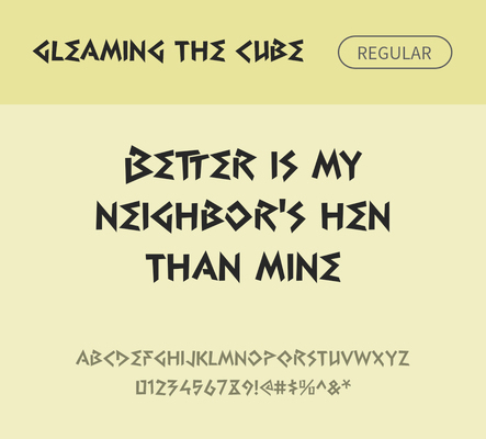 알파벳 영어 폰트 사람없음 OTF 레귤러체 낱개폰트 설치폰트 디자인서체 영문폰트 Typodermic_서체 산세리프체 gleamingthecube_서체 문자 파일형식