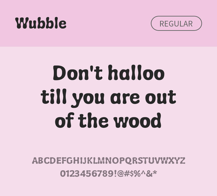 알파벳 영어 폰트 사람없음 OTF 레귤러체 낱개폰트 설치폰트 디자인서체 영문폰트 Typodermic_서체 만화체 wubble_서체 문자 파일형식