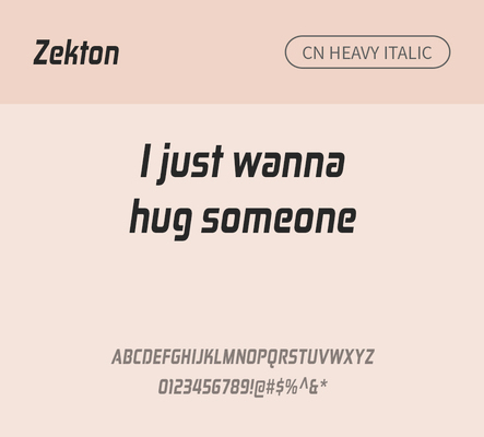 알파벳 영어 폰트 사람없음 OTF 낱개폰트 설치폰트 디자인서체 영문폰트 Typodermic_서체 산세리프체 이탤릭체 헤비체 zekton_서체 문자 파일형식