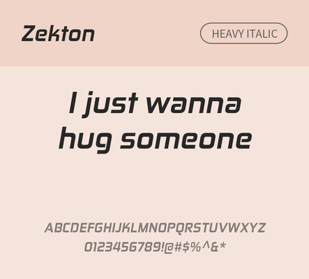 알파벳 영어 폰트 사람없음 OTF 낱개폰트 설치폰트 디자인서체 영문폰트 Typodermic_서체 산세리프체 이탤릭체 헤비체 zekton_서체 문자 파일형식