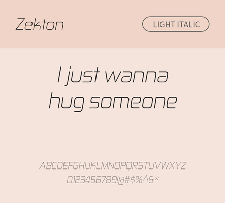 알파벳 영어 폰트 사람없음 OTF 라이트체 낱개폰트 설치폰트 디자인서체 영문폰트 Typodermic_서체 산세리프체 이탤릭체 zekton_서체 문자 파일형식