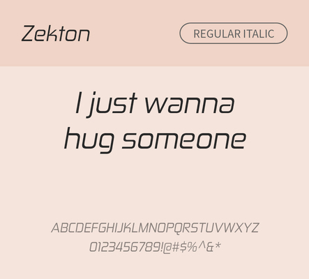 알파벳 영어 폰트 사람없음 OTF 레귤러체 낱개폰트 설치폰트 디자인서체 영문폰트 Typodermic_서체 산세리프체 이탤릭체 zekton_서체 문자 파일형식