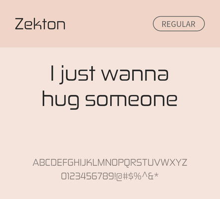 알파벳 영어 폰트 사람없음 OTF 레귤러체 낱개폰트 설치폰트 디자인서체 영문폰트 Typodermic_서체 산세리프체 zekton_서체 문자 파일형식