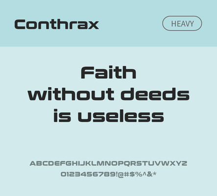 알파벳 영어 폰트 사람없음 OTF 낱개폰트 설치폰트 디자인서체 영문폰트 Typodermic_서체 산세리프체 헤비체 conthrax_서체 문자 파일형식