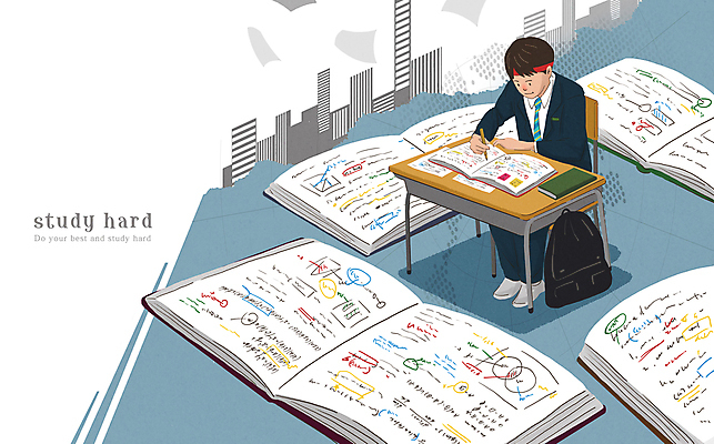 전신 PSD 학생 남자 교복 의자 일러스트 청소년 책가방 한명 앉기 책 수능 기록 머리띠 집중 책상 입시 수험생 문제집 열공 십대남자한명만 국내일러스트 1 옷 가구 컨셉 가방 장신구 모션 고등학생 사람 학습 시험 남자한명만 십대남자만 파일형식