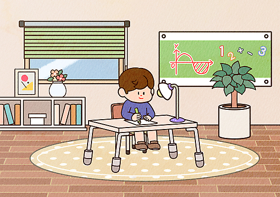 전신 PSD 남자 화분 초등학생 어린이 남학생 액자 의자 일러스트 창문 초등교육 한명 앉기 소년 꽃병 칠판 스탠드 기록 블라인드 집중 책상 수학교육 수학공식 자습 홈스쿨 홈스쿨링 소년한명만 언스쿨링 국내일러스트 1 학생 교육 꽃 가구 컨셉 모션 조명 사람 학습 커튼 수학 공식 남자한명만 소년만 파일형식