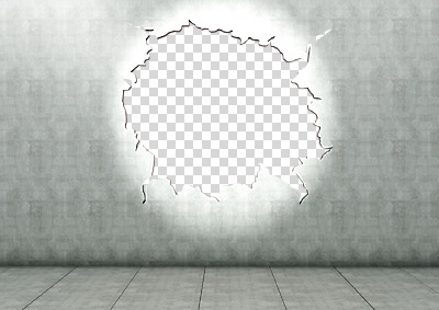 편집 편집이미지 벽 누끼 사람없음 손상 구멍 균열 찢어짐 PNG 편집소스 컨셉 모션 파일형식