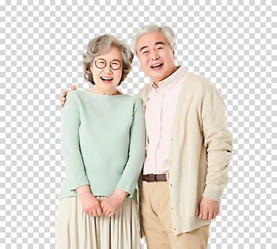 편집 편집이미지 여자 할아버지 노년 남자 행복 할머니 미소 웃음 누끼 상반신 두명 노부부 다정 한국인 60대 수줍음 PNG 노인만 어깨에손 편집소스 부부 감정 컨셉 모션 표정 사람 동양인 성인 성인만 파일형식