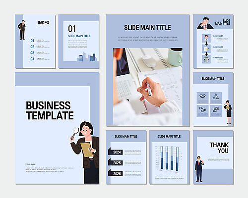 전신 템플릿 손 여자 남자 비즈니스 돋보기 그래프 서기 들기 여러명 상반신 성인 신체부위 파란색 노트북 세트 펜 마우스 비즈니스맨 비즈니스우먼 정지 PPT 프레젠테이션 문서템플릿 성인만 애니형PPT 9P 이미지템플릿 컬러 다수 모션 사람 전자제품 필기구 컴퓨터용품 직장인 파일형식