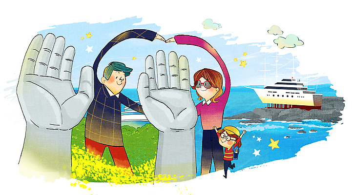 전신 PSD 구름 여자 남자 딸 별 안경 어린이 바다 일러스트 엄마 소녀 상반신 성인 세명 선글라스 동상 손들기 아빠 유채 정동진 손하트 국내여행 선박 국내일러스트 자연요소 잡화 꽃 여행 수상교통 가족 모션 사람 손짓 조형물 기념물 강릉 파일형식