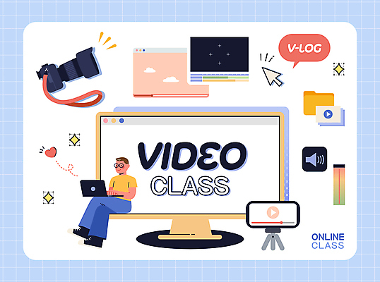 전신 남자 말풍선 일러스트 한명 앉기 성인 타이포그라피 파란색 노트북 반짝임 스마트폰 카메라 모니터 다리꼬기 하트 볼륨 폴더 커서 삼각대 동영상 동영상창 클래스 성인남자한명만 브이로그 영상촬영 온라인클래스 영상편집 국내일러스트 AI파일 모양 문자 1 라이프스타일 컬러 모션 사람 전자제품 핸드폰 스마트기기 컴퓨터 촬영 파일 남자한명만 성인남자만 파일형식 벡터