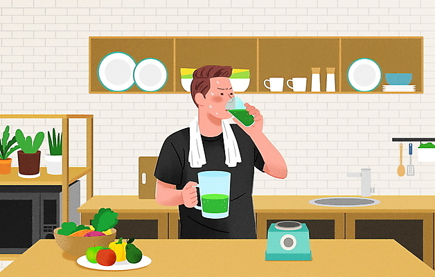 PSD 남자 화분 다이어트 토마토 일러스트 주방용품 파프리카 한명 들기 상반신 성인 수건 건강관리 주방 마시기 사과 야채주스 찬장 믹서 싱크대 청사과 아보카도 성인남자한명만 식단관리 해독주스 땀흘리기 국내일러스트 1 가구 생활용품 컨셉 채소 과일 모션 건강 관리 사람 위생용품 주스 개수대 남자한명만 성인남자만 파일형식