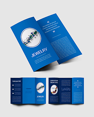템플릿 표지디자인 표지 내지 리플렛 3단접지 그래프 종류 팜플렛 사람없음 파란색 다양 보석 에메랄드 다이아몬드 루비 사파이어 이미지템플릿 AI파일 컬러 다수 광석 파일형식 벡터